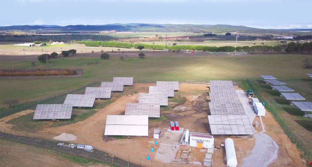 Portugal enciende su primera planta de conversión de energía solar en hidrógeno.