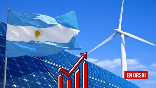 Argentina rompe récord de producción de energía renovable