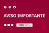 Aviso Importante